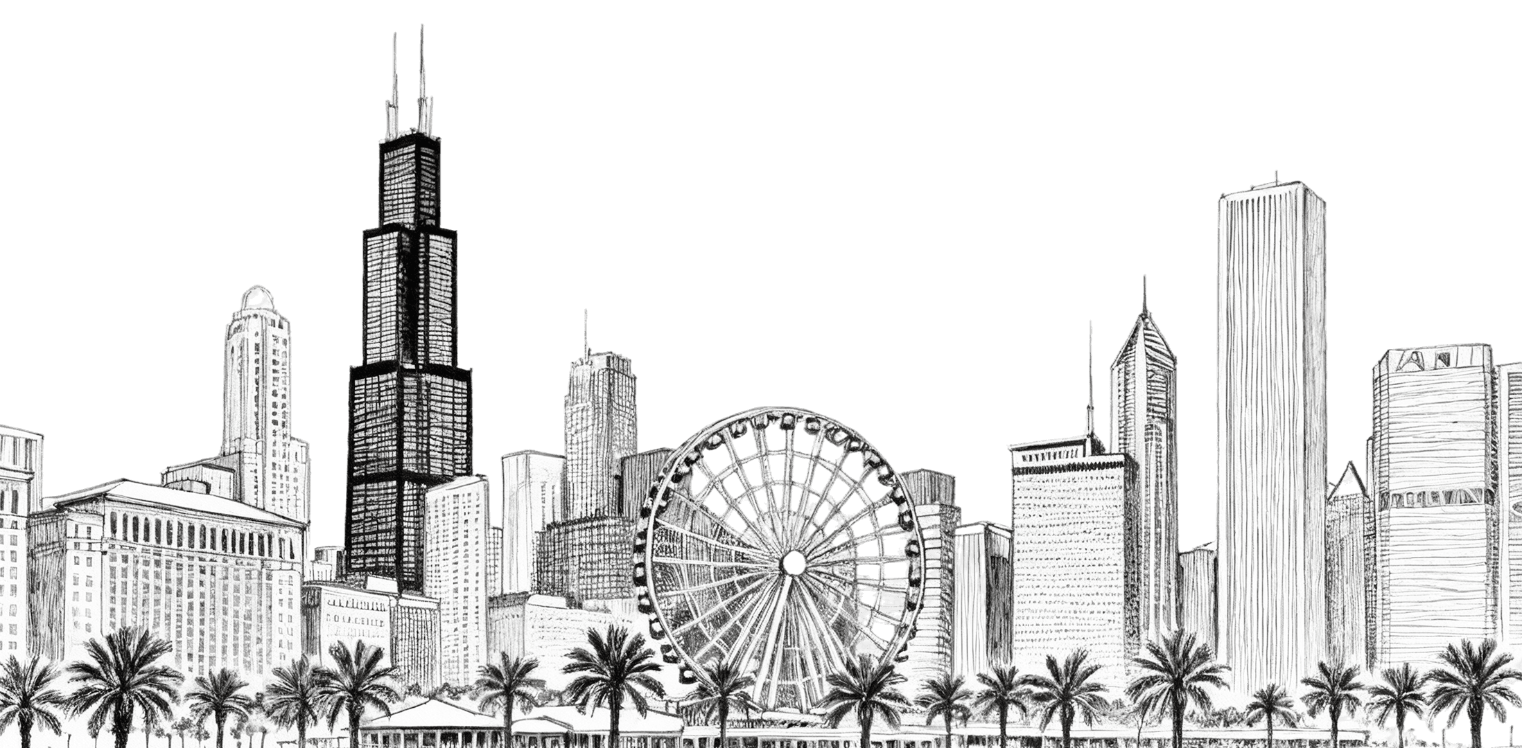 Orland Park, Illinois Illustration